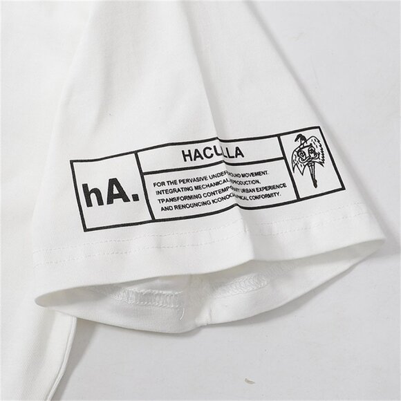 Haculla White Short Sleeved Shirt With Pattern - Picture 10 of 13